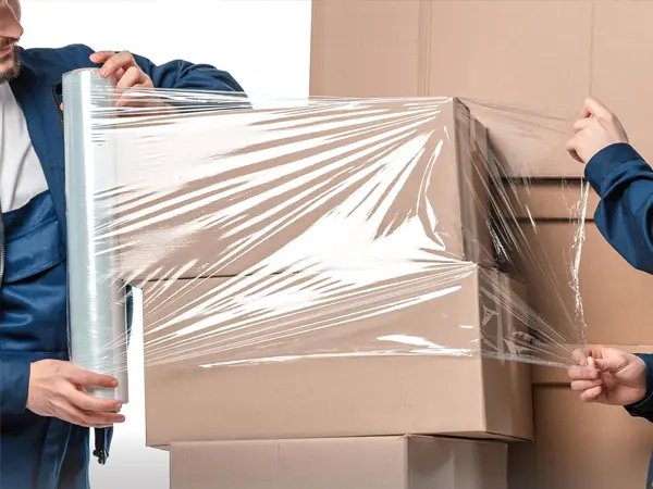 Heavy-Duty Hand Stretch Film Uppgradering av industriella logistikförpackningar